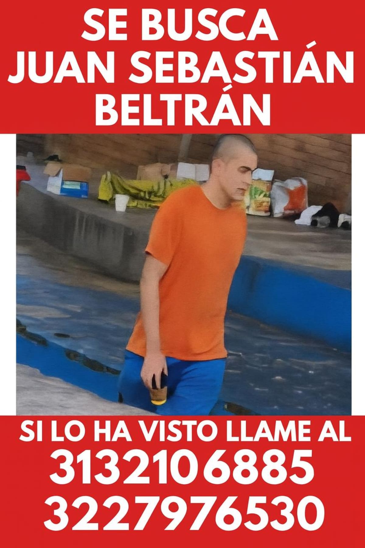 Madre pide ayuda para encontrar a su hijo desaparecido en Bucaramanga