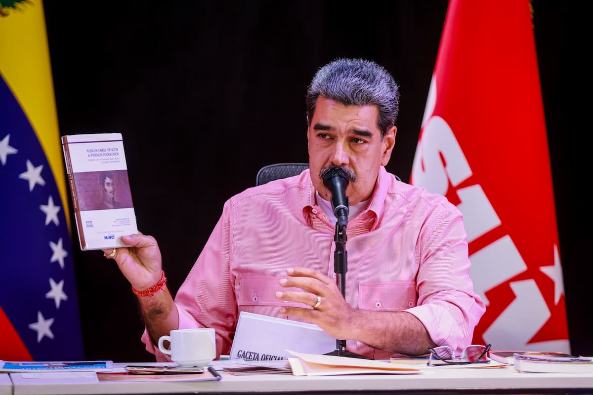 Maduro dice que la oposición se dedica a alimentar las "amenazas" de Estados Unidos. // Foto: EFE/ Palacio Miraflores.