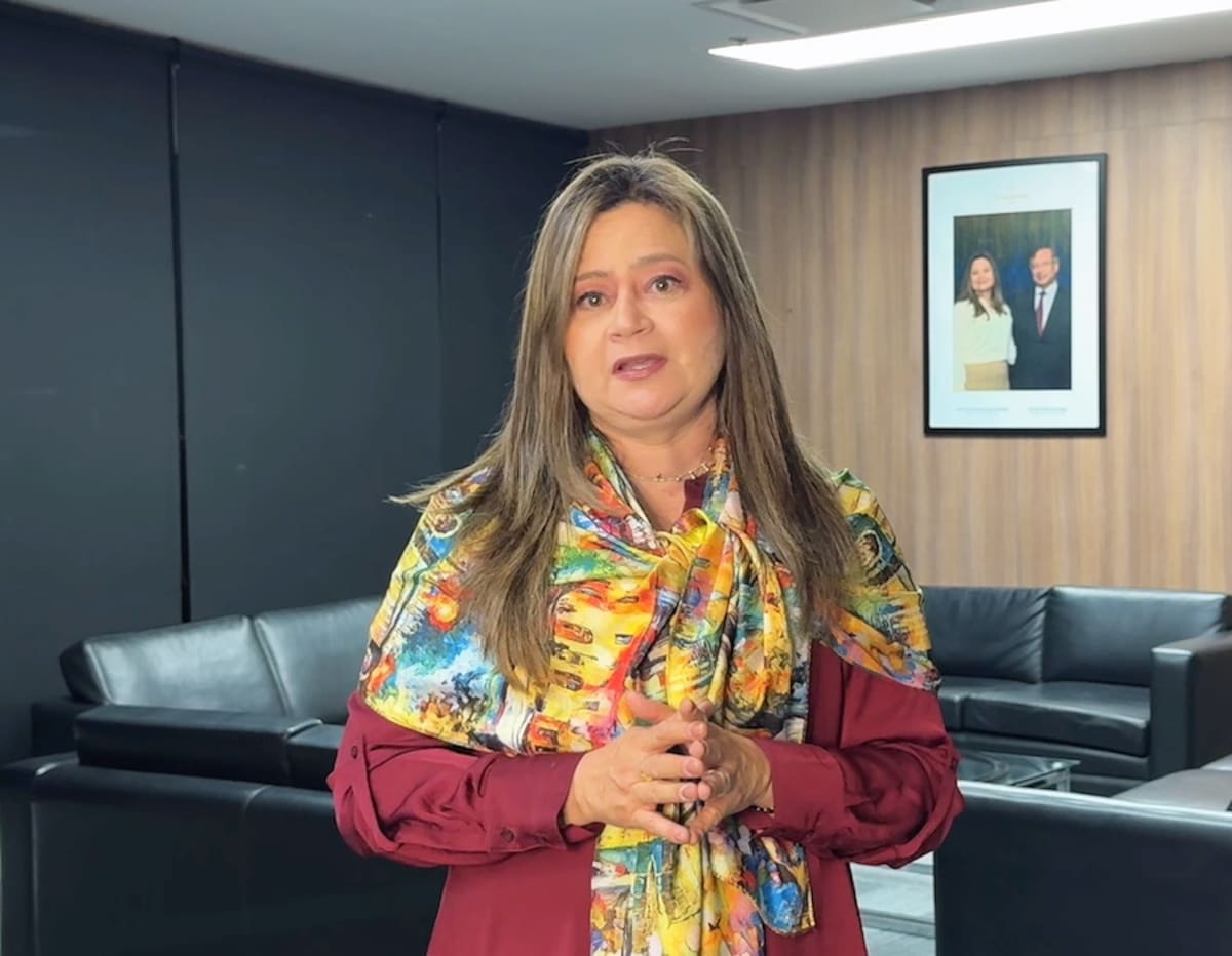 Mafe Carrascal, ministra de Transporte.//Cortesía Mintransporte.