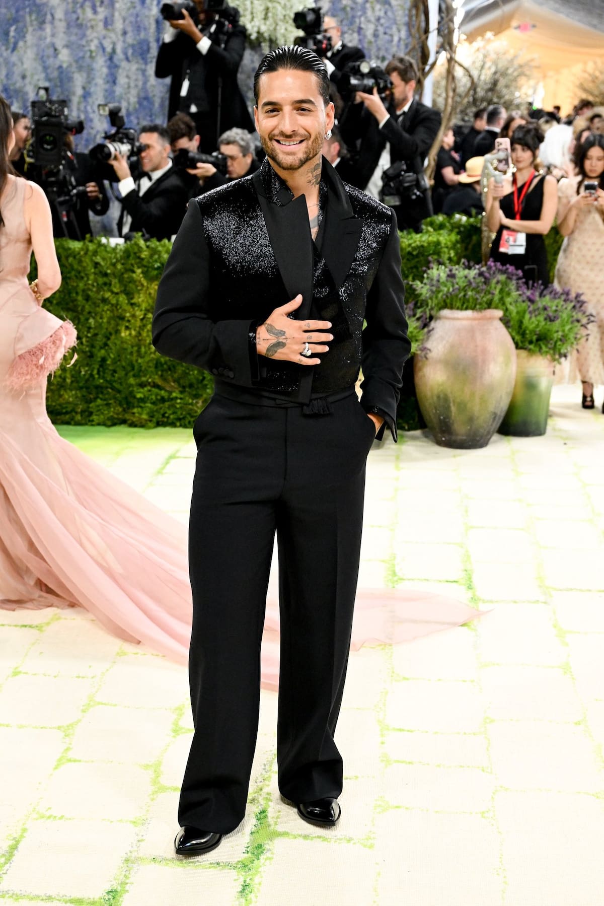 Maluma en el Met Gala