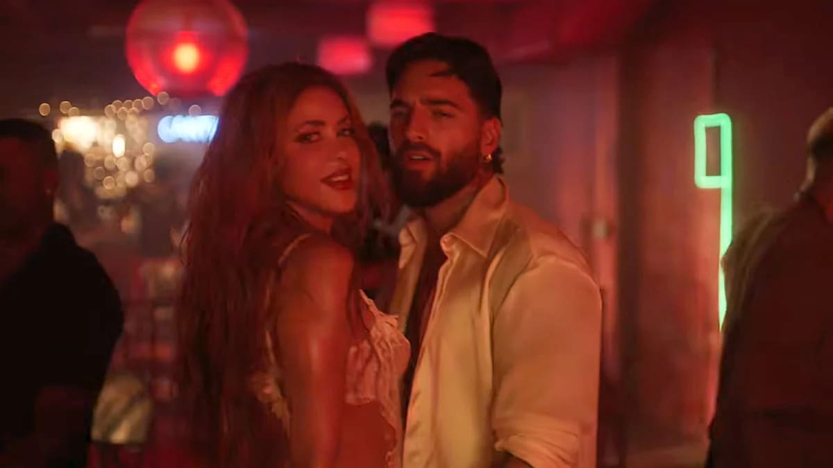 Maluma y Shakira le apuestan al merengue en su nueva colaboración musical ‘Agua’ Foto: captura de video