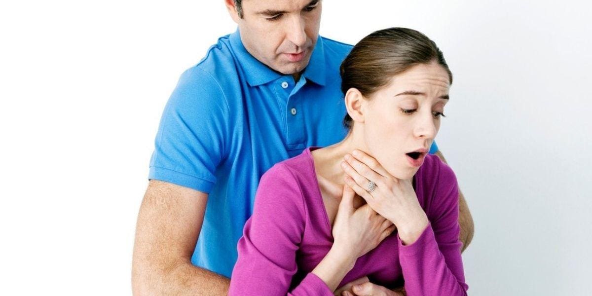 Maniobra Heimlich.