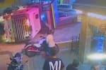 Impresionante: Máquina pesada aplastó un carro en Medellín