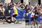 Video: el gesto que conmovió a la Maratón de Boston y se volvió viral