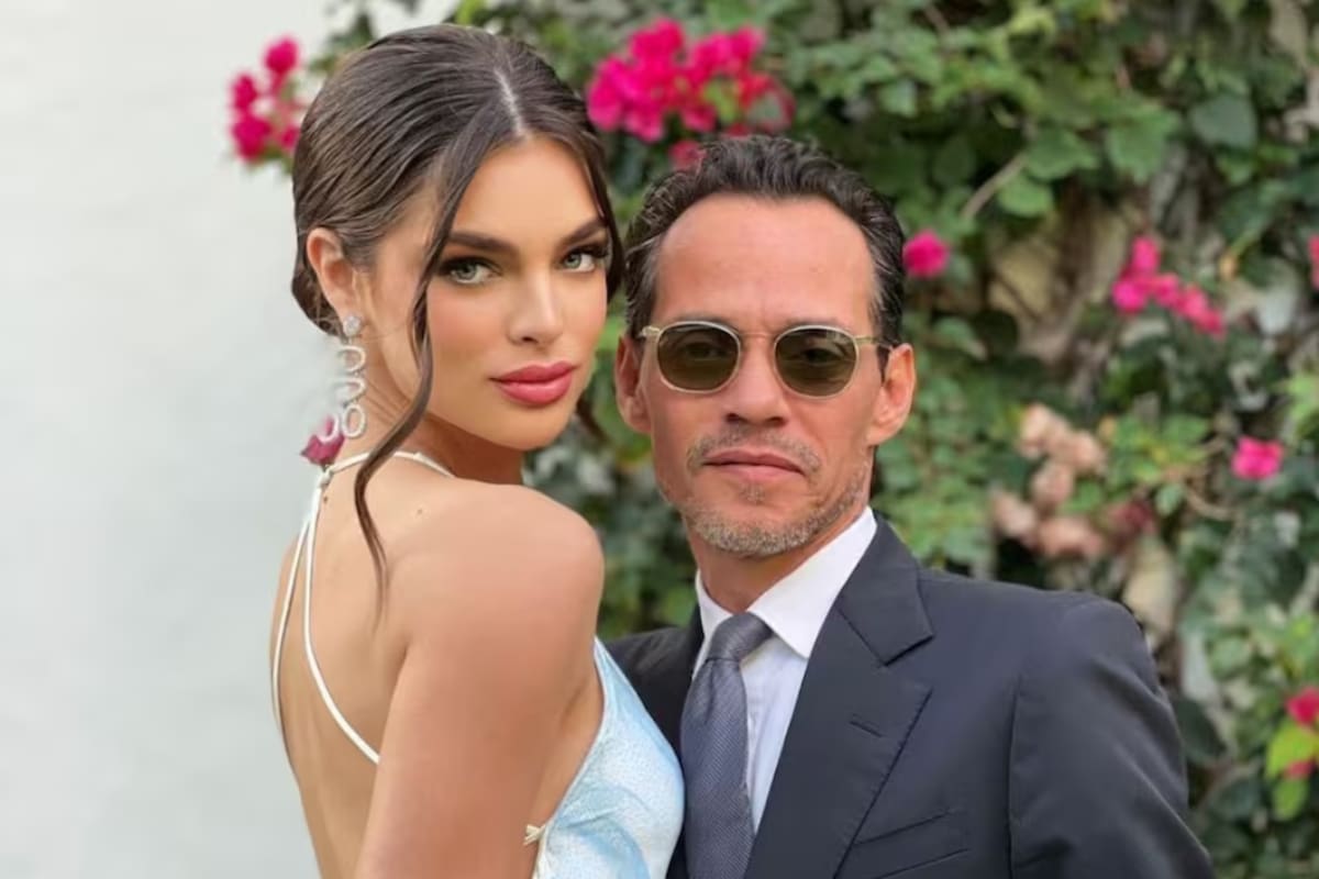 Marc Anthony y su esposa, Nadia Ferreira.
Foto: A.P.I.