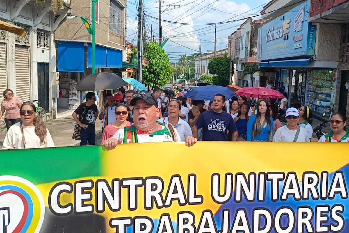 Trabajadores, sindicatos y organizaciones sociales se movilizarán en Barrancabermeja este 1 de mayo para conmemorar el Día Internacional del Trabajo y exigir mejores condiciones laborales.
Archivo/Suministrada/Vanguardia