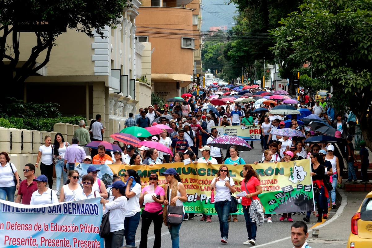 Así será la jornada de protesta programada para el jueves en Bucaramanga (Foto: Archivo)