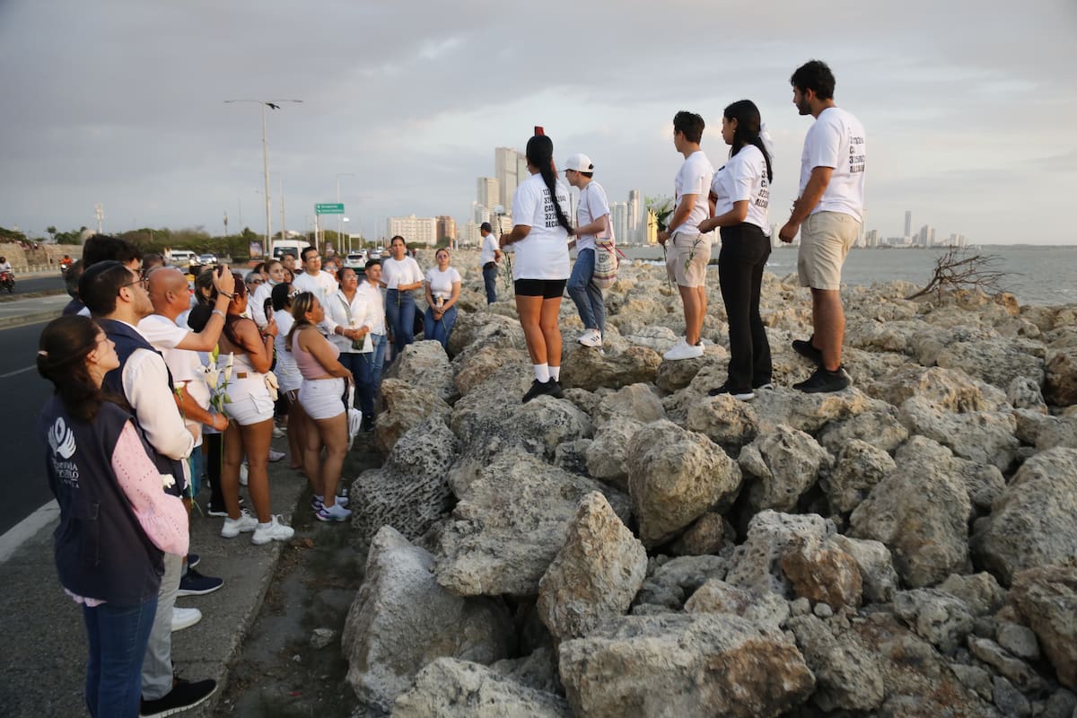 Marcha por Tatiana Hernández en Cartagena. // Foto de Luis Herrán - El Universal