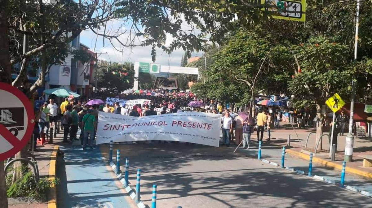 Programe sus recorridos: Arrancó la marcha de estudiantes UIS en Bucaramanga (Foto: Suministrada)