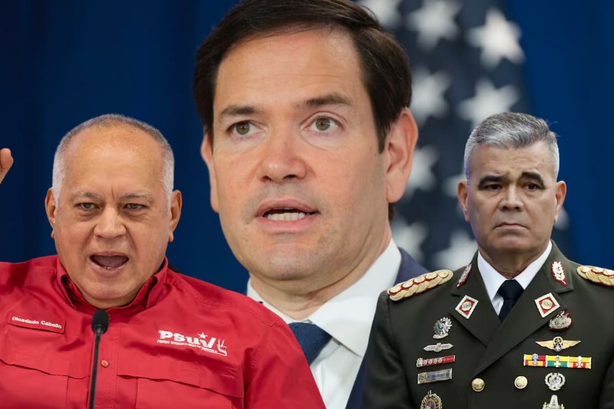 Marco Rubio explicó por qué no fueron ordenadas las detenciones de Padrino López y Diosdado Cabello