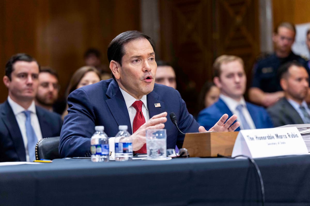 Marco Rubio, secretario de Estado de Estados Unidos. // Foto: EFE/EPA/SHAWN THEW.