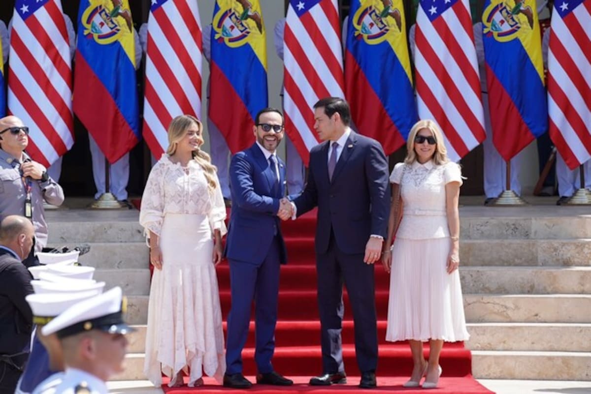 Tras la visita del secretario de Estado de Estados Unidos a Colombia quedó sobre la mesa una agenda que va más allá del acercamiento entre ambos gobiernos. Aranceles, seguridad, lucha contra el narcotráfico y cooperación económica serán algunos de los principales desafíos de la relación bilateral durante los próximos cuatro años. Foto: Colprensa