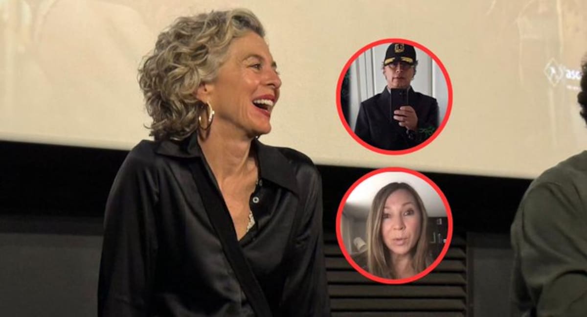 Margarita Rosa de Francisco muestra foto "sexy" de Petro y Darcy Quinn le dice que necesita gafas.