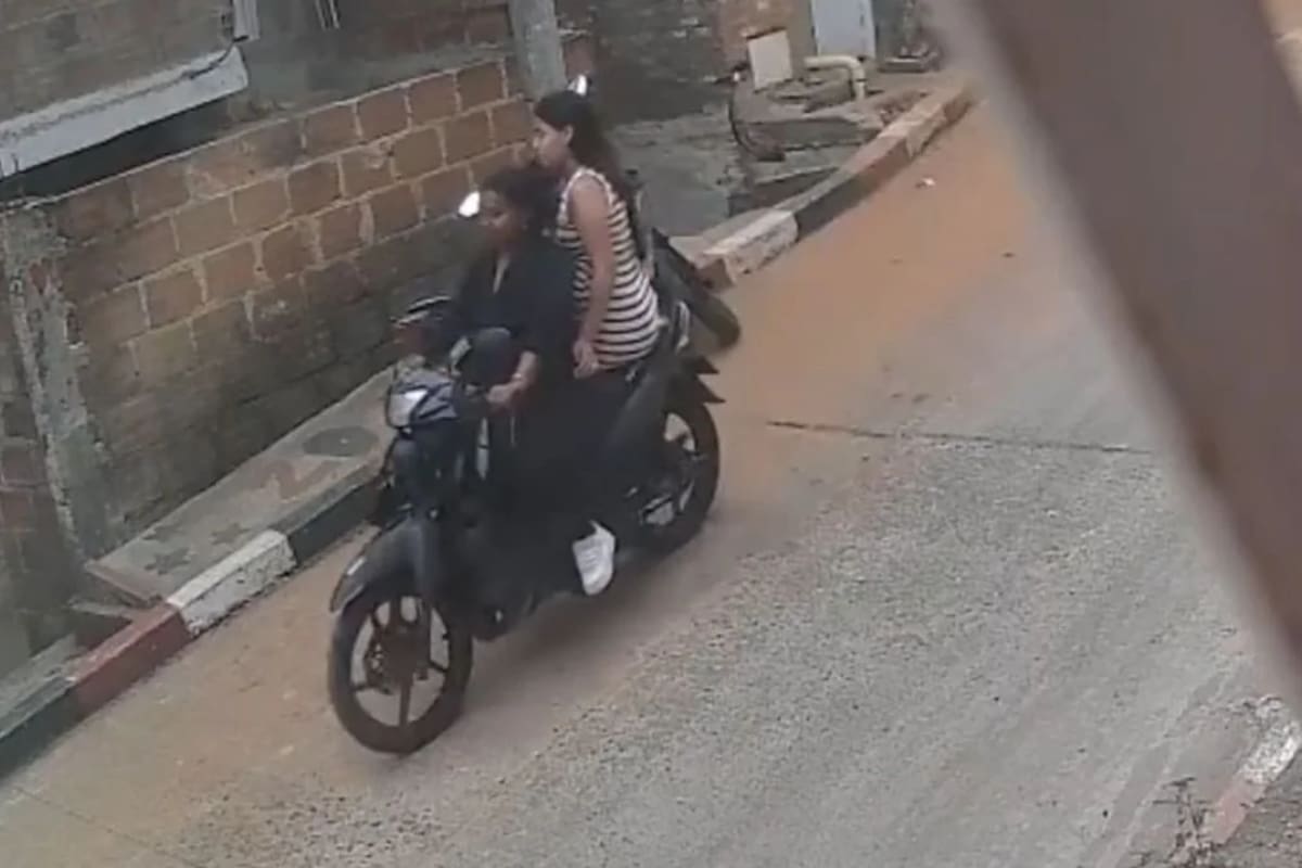 Una de las últimas imágenes de María Camila Potosí tras su desaparición. // Foto: captura de video - Redes sociales.