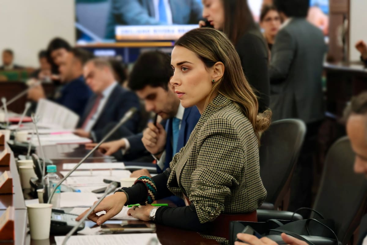 La senadora del Centro Democrático, María Clara Posada. Foto: Prensa María Clara Posada.