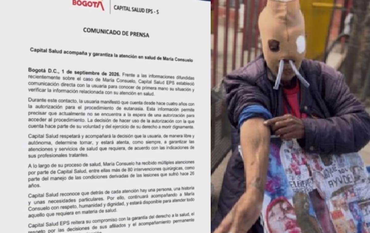 La EPS se pronunció frente al caso de María Consuelo.