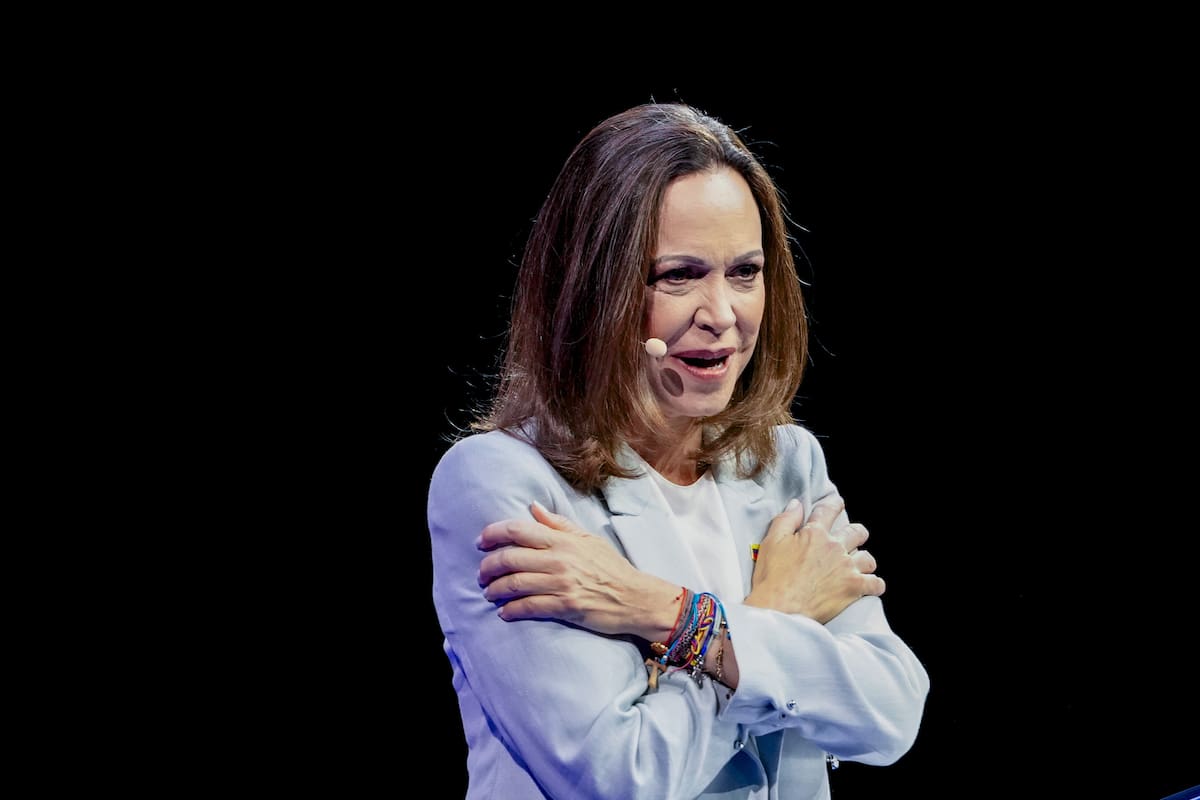 Maria Corina Machado. //EFE-EPA-Javad Parsa.
