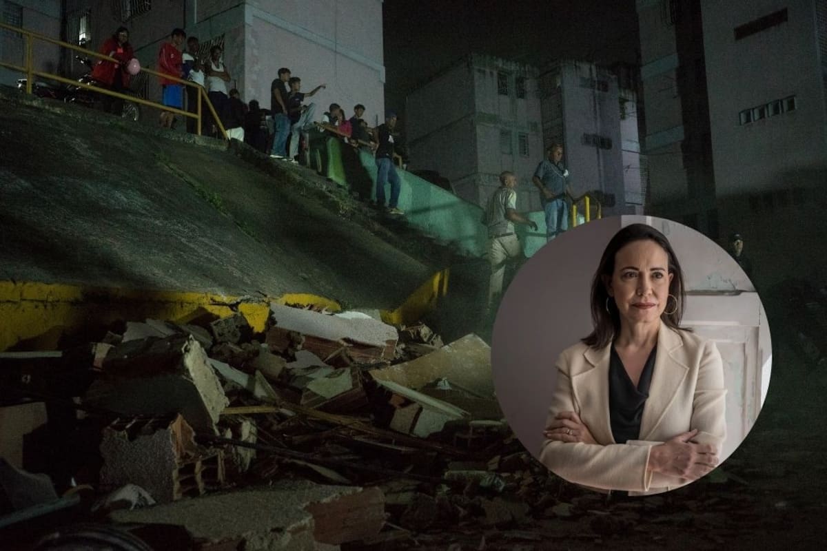 María Corina Machado envía mensaje de unidad tras fuerte terremoto en Venezuela. | Foto. Efe / Vanguardia