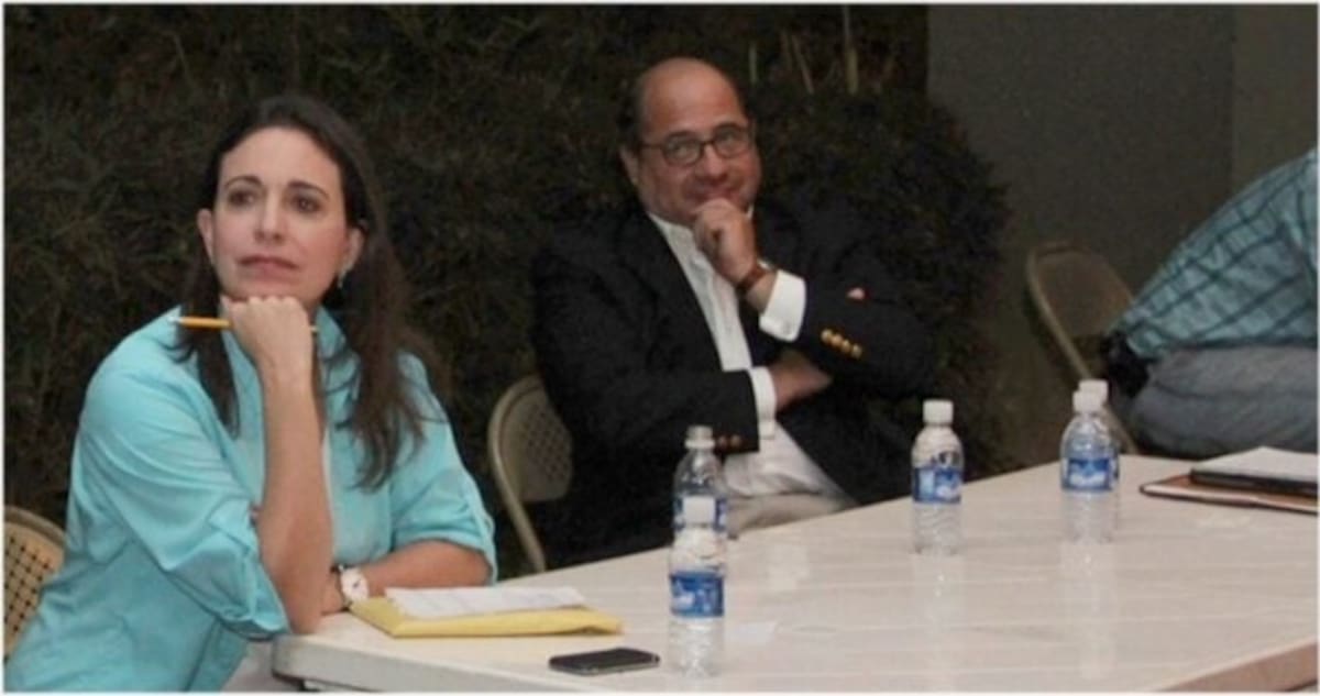 Gerardo Fernández Villegas, la pareja de María Corina Machado.