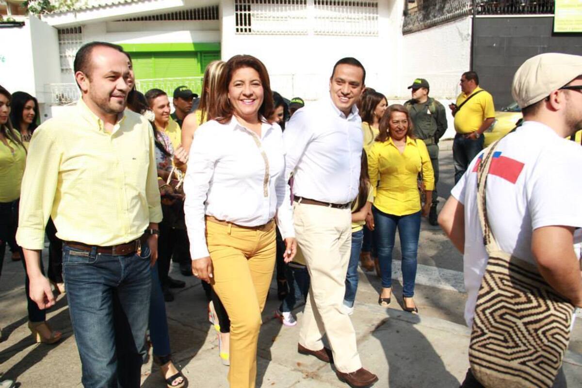María Eugenia Triana y Mauricio Aguilar.