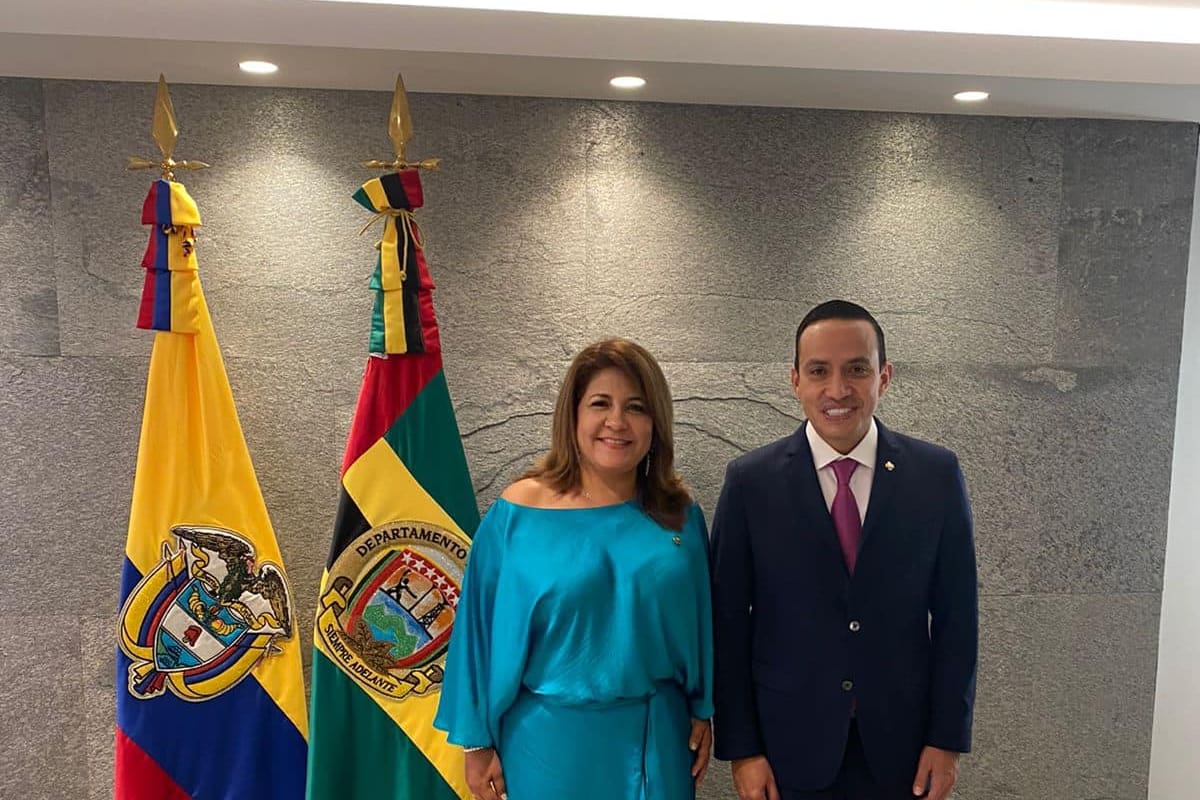 Posesión de María Eugenia Triana como secretaria de Educación del gobierno Mauricio Aguilar.