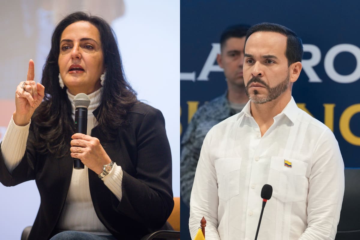 La exsenadora María Fernanda Cabal, se regirió al buen trabajo que está realizando el presidente Abelardo de la Espriella. // Foto: Colprensa - Presidencia.