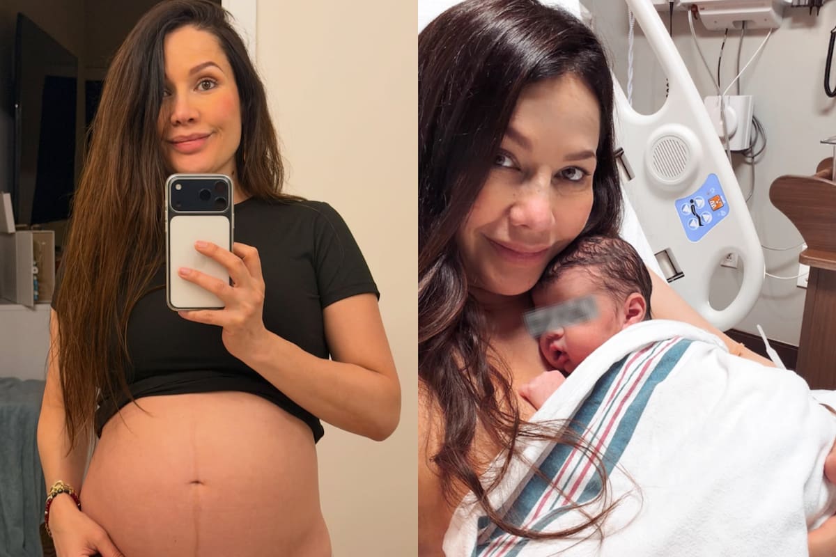 María Lara fue madre a sus 49 años. Foto: IG María Lara