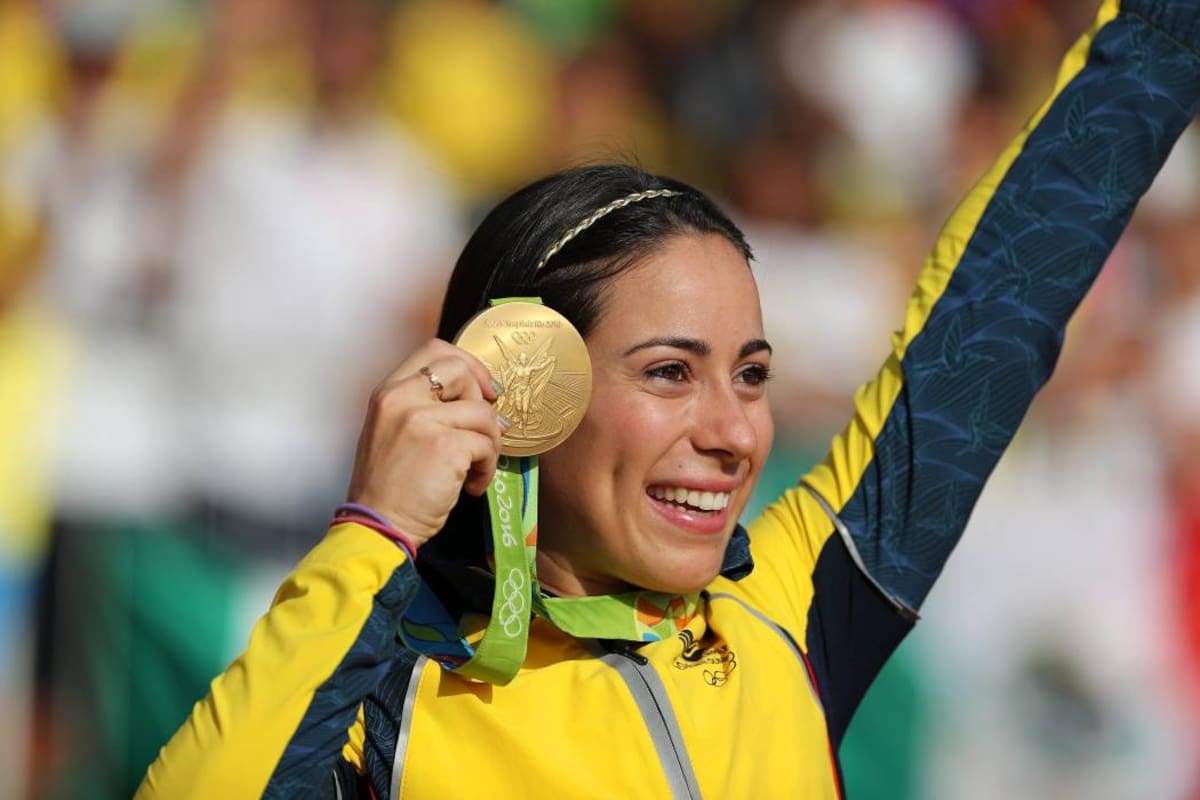 Mariana Pajón le envió un audio a su padre, quien hace parte de Fedeciclismo, sobre las declaraciones en las que Nairo Quintana criticó a la dirigencia de esa entidad. (Foto: Archivo / VANGUARDIA LIBERAL)