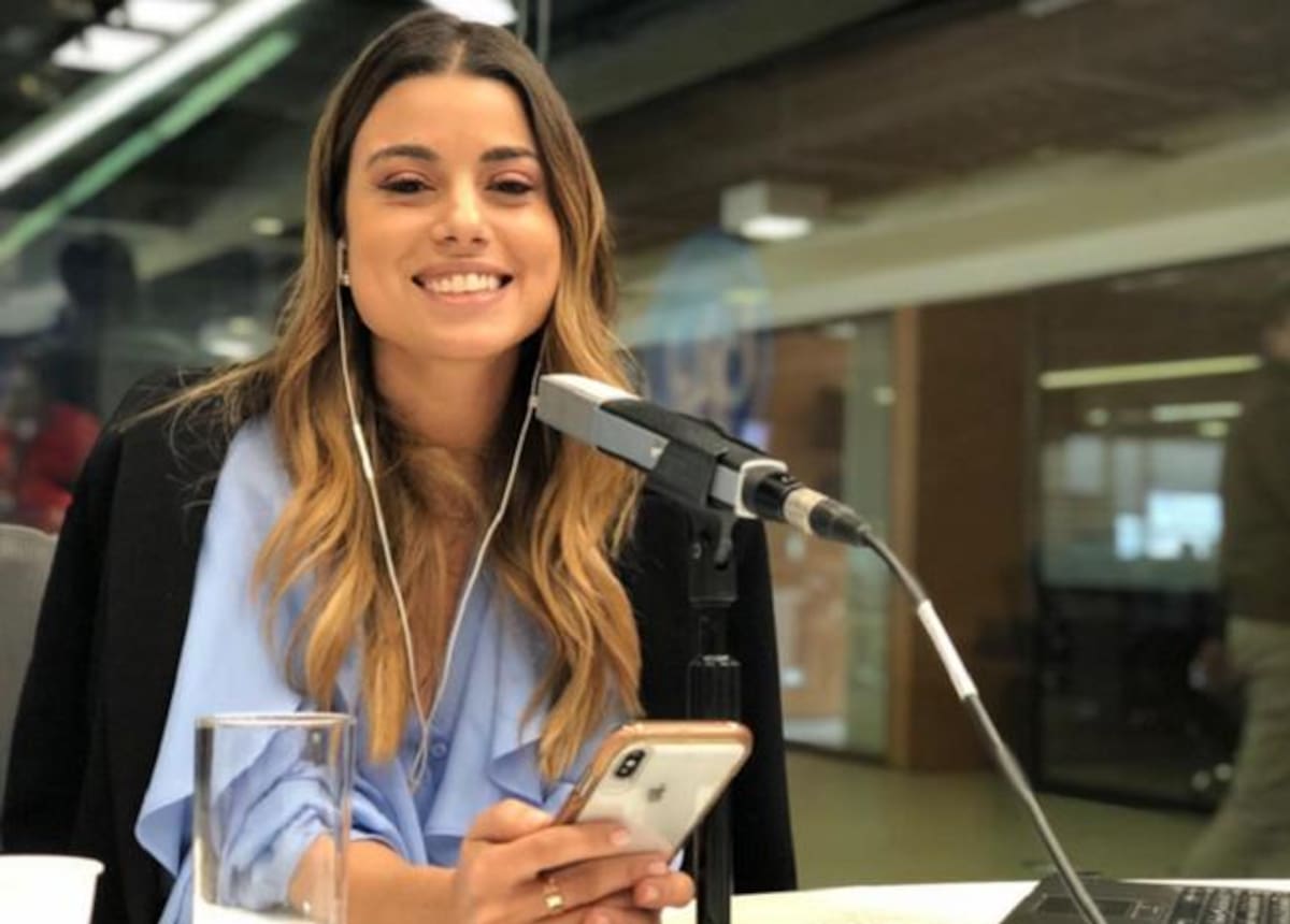 La periodista Marina Granziera de Caracol Noticias.