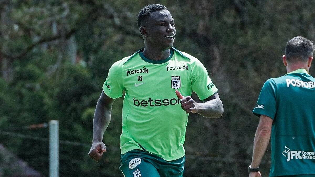 Marino Hinestroza habló de la llegada de Marlos Moreno a Atlético Nacional. Foto: Atlético Nacional.