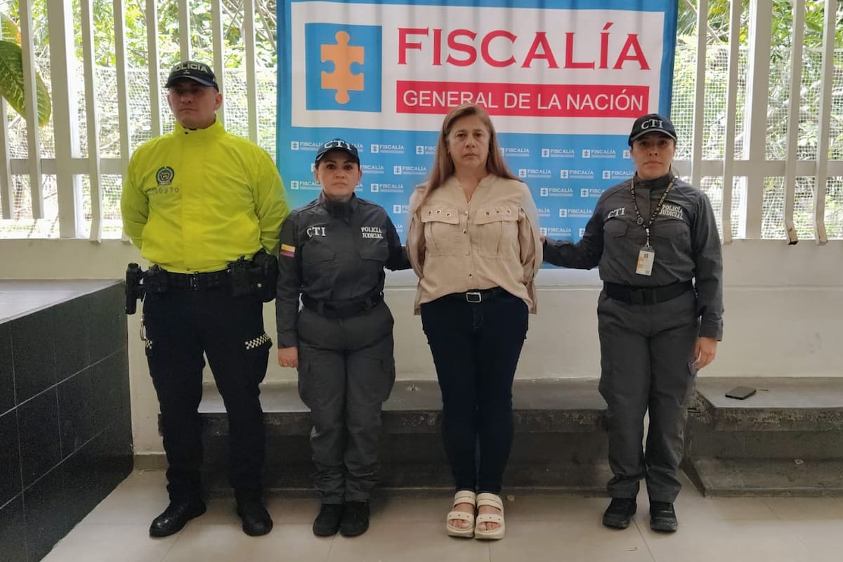 Marisol Adarme Valenzuela fue detenida para cumplir una condena por irregularidades en un contrato público.