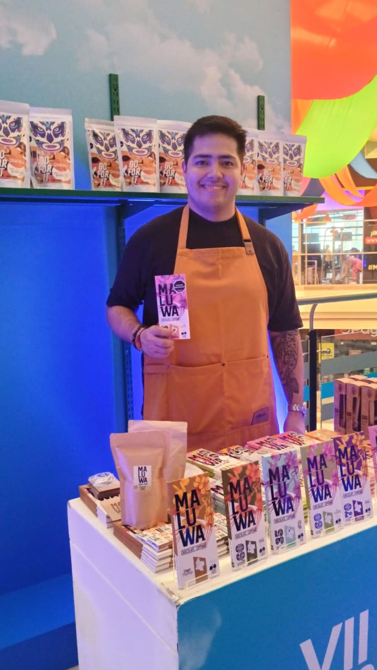 Marlon Reedferreira Joven santandereano lleva su chocolate a la realeza española
