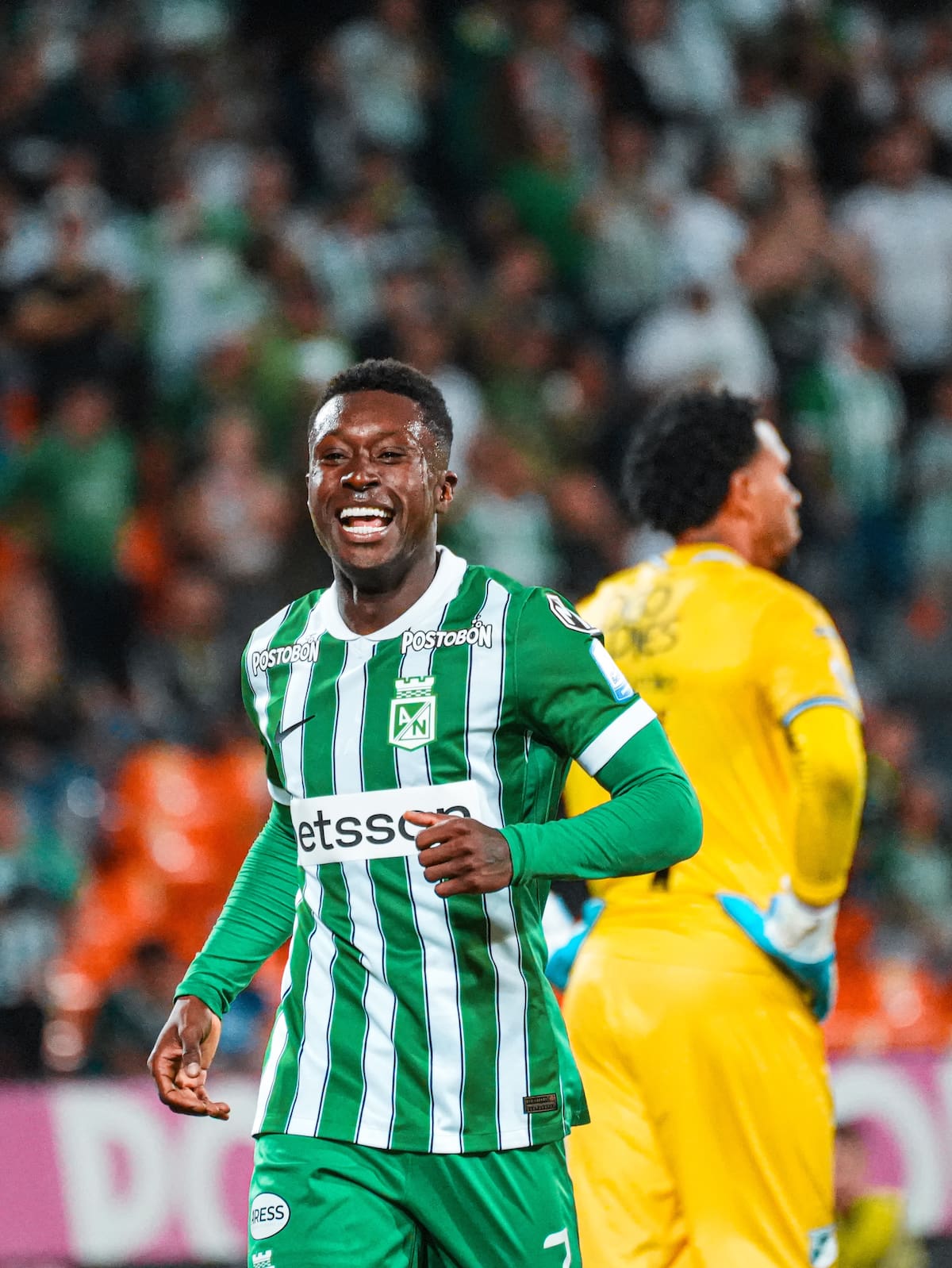 Marlos Moreno, el colombiano más destacado de agosto. Foto: Redes sociales Atlético Nacional