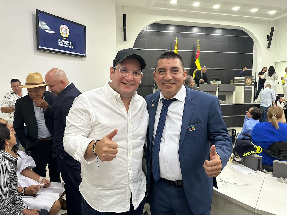 Martín Gutiérrez llegó a la Asamblea de Santander como cuota del representante, Óscar Villamizar. Fue el diputado más votado del Centro Democrático en 2019.