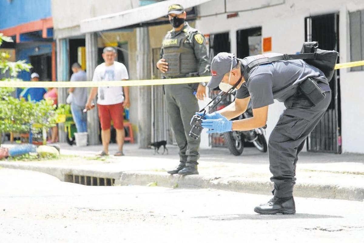El crimen ocurrió en el barrio Café Madrid, en el norte de Bucaramanga.
Fotografía: Archivo/VANGUARDIA.