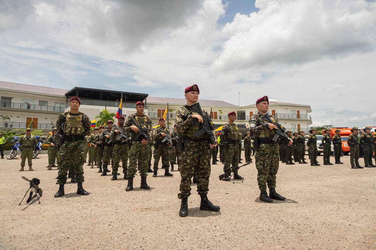 Plan de seguridad en Barrancabermeja por la Semana Santa de 2025. Suministrada / VANGUARDIA