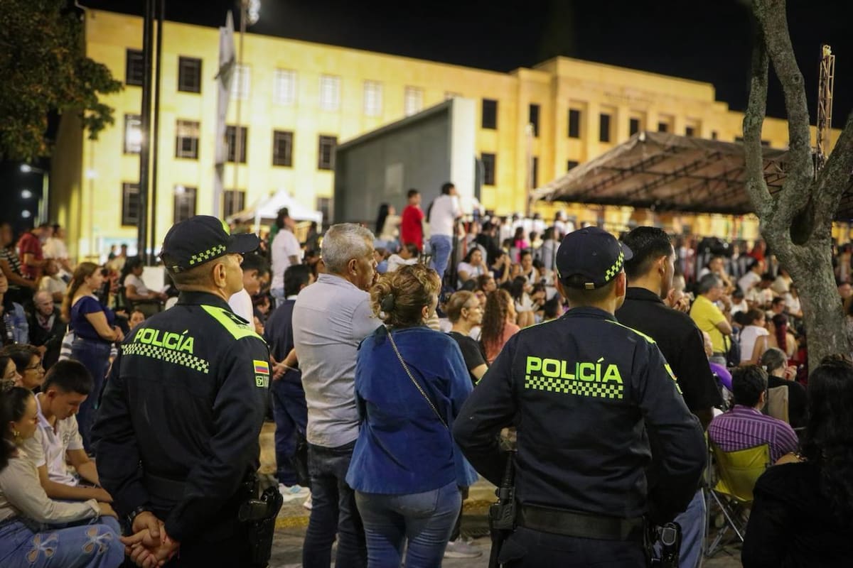 Más de 3.500 uniformados garantizaron la seguridad durante la Semana Santa en Bucaramanga.
