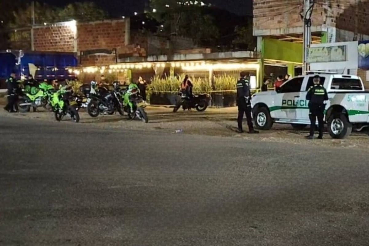 El múltiple crimen ocurrió en el Anillo Vial Occidental de Cúcuta, Norte de Santander.
Foto: Suministrada.