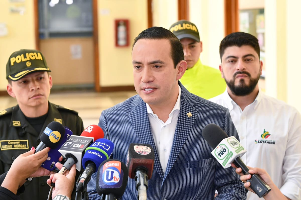 Mauricio Aguilar, exgobernador de Santander. Foto: Archivo particular/VANGUARDIA