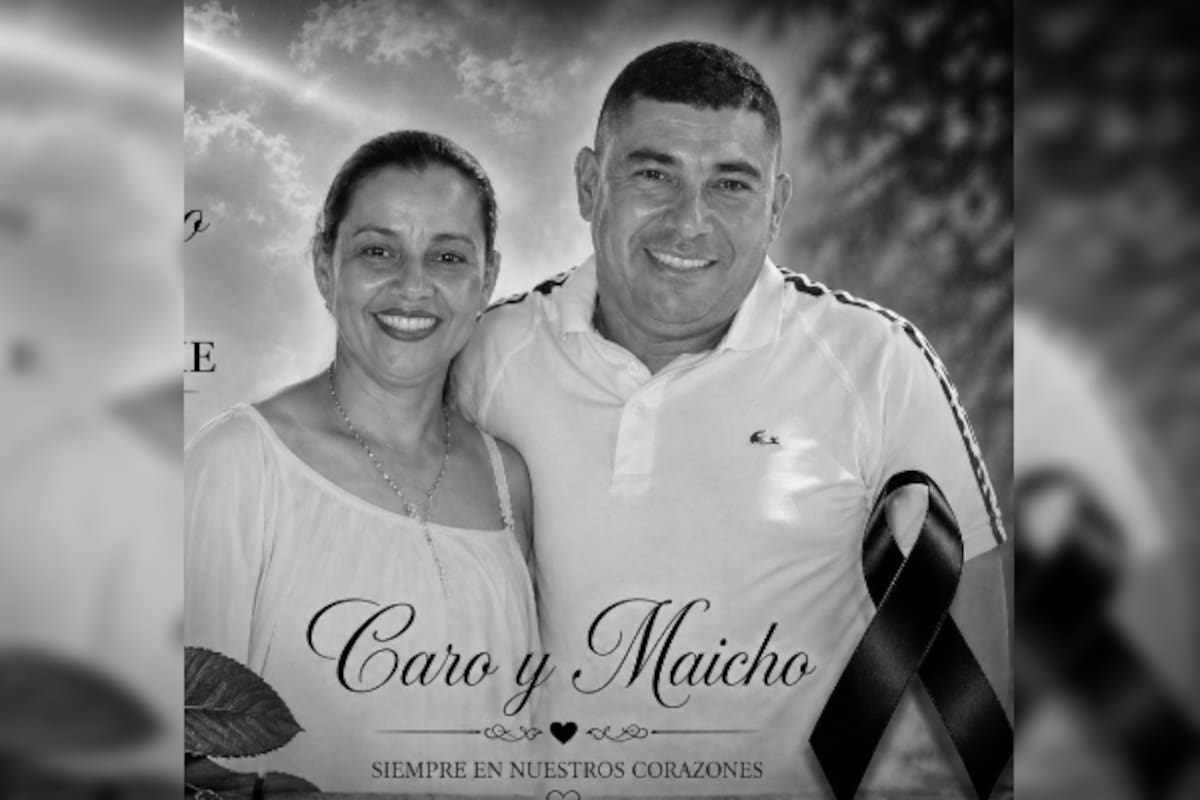 Mauricio Pabón y Carolina Leal perdieron la vida en un trágico accidente de tránsito en Bucaramanga.