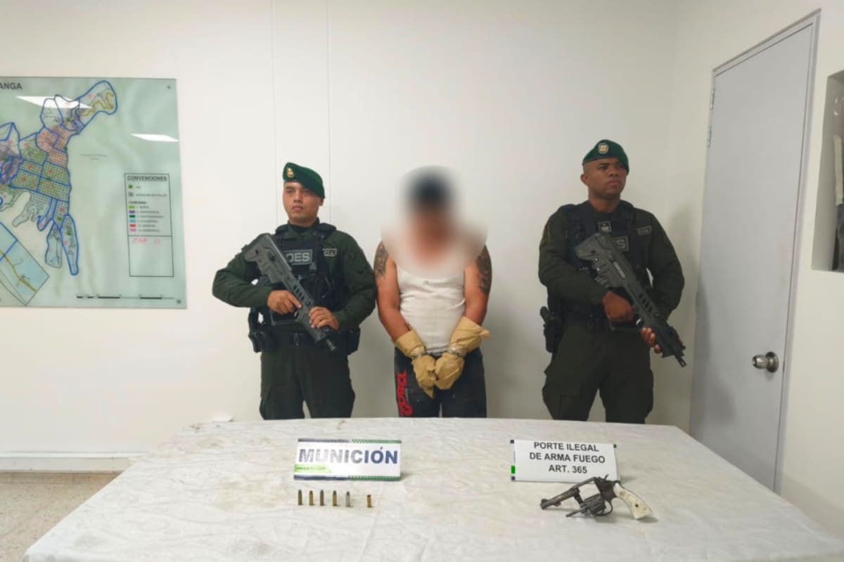 Mauro Alberto Beltrán Bobórquez, de 23 años, fue capturado por la Policía tras la riña ocurrida en Nápoles.