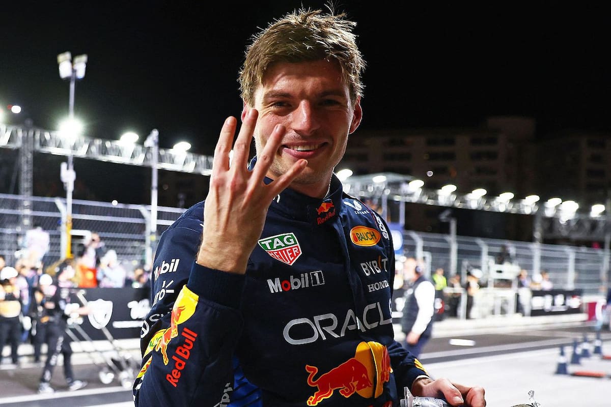 Max Verstappen ganó su cuarto campeonato en Las Vegas el año pasado. Foto: Redes Sociales