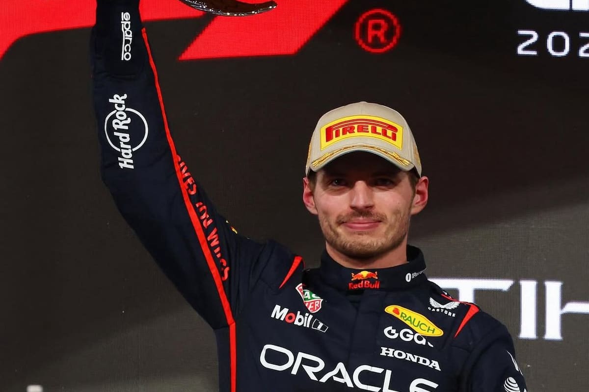 Max Verstappen, tetracampeón de Fórmula 1.