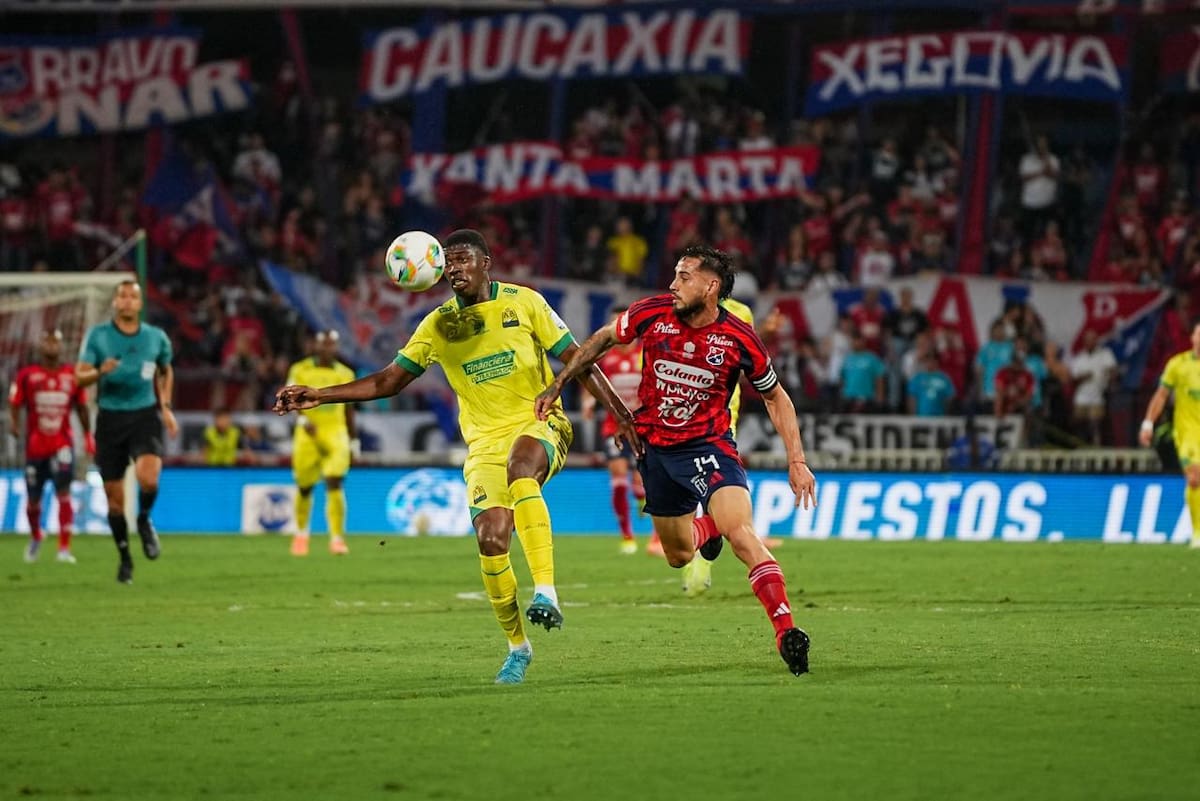 Independiente Medellín y Atlético Bucaramanga protagonizaron un entretenido partido en la novena fecha de la Liga BetPlay I de 2026. Foto: David Jaramillo.
