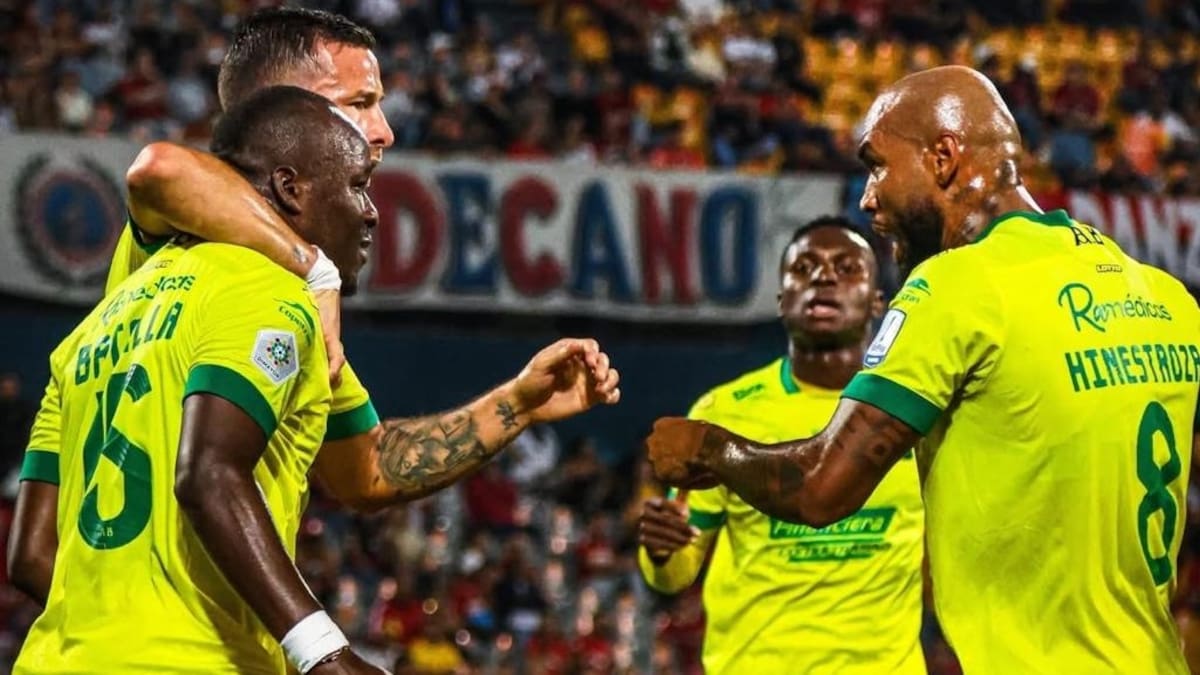 Atlético Bucaramanga e Independiente Medellín se enfrentaron en la fecha 9 de la Liga BetPlay I de 2026, en el estadio Atanasio Girardot. Foto: Cortesía Atlético Bucaramanga.