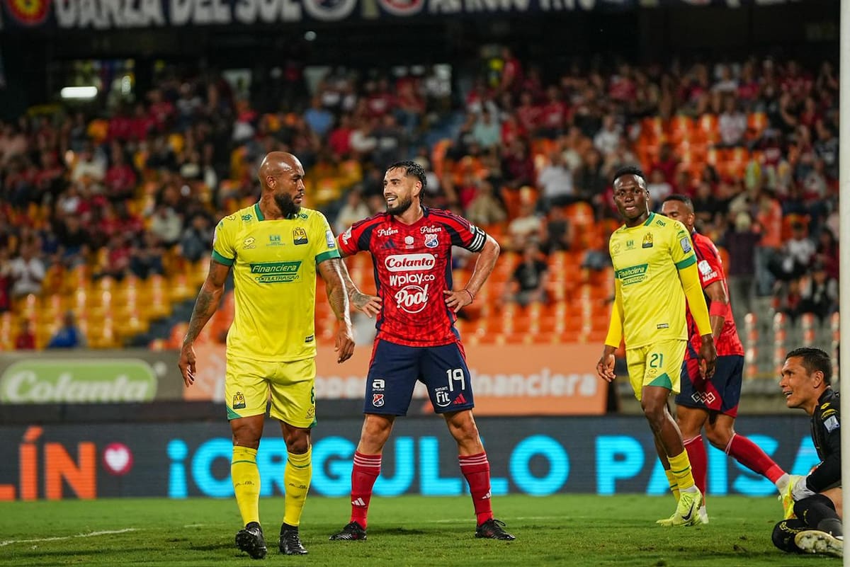 Independiente Medellín y Atlético Bucaramanga protagonizaron un entretenido partido en la novena fecha de la Liga BetPlay I de 2026. Foto: David Jaramillo.