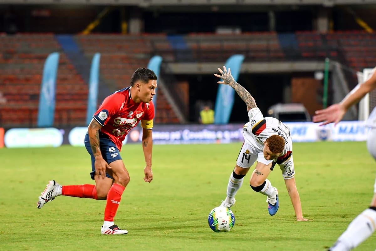 Cúcuta se impuso de visitante ante Independiente Medellín, en la sexta fecha de la Liga BetPlay II de 2026. Foto: Colprensa.
