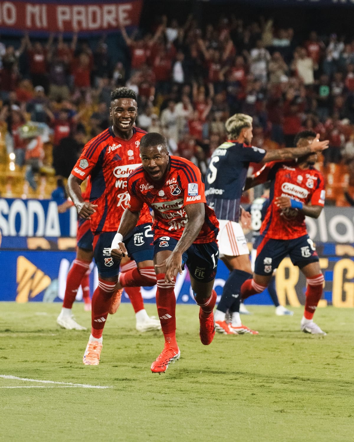 Independiente Medellín superó 2-0 a Junior en la fecha 12 de la Liga BetPlay I de 2025. Foto: Independiente Medellín.