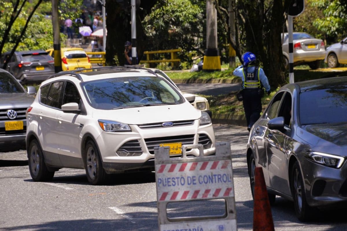 Medellín suspende el pico y placa desde el 23 de diciembre: estas son las fechas clave y lo que pasará en enero. Foto: Alcaldía de Medellín