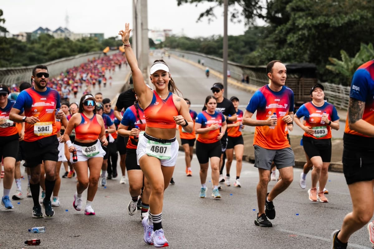 Se cumplió el lanzamiento de la Media Maratón de Bucaramanga de la Fundación Cardiovascular de Colombia. Foto: prensa de la FCV.